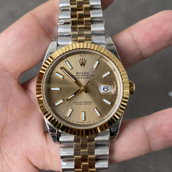 Rolex Datejust M126333-0010 Champagne Dial 41mm VS Factory 1:1 Super Clone