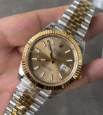 Rolex Datejust M126333-0010 Champagne Dial 41mm VS Factory 1:1 Super Clone - Image 2