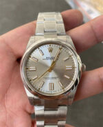 Rolex Oyster Perpetual M124300-0001 VS Factory Silver Dial 41mm Super Clone