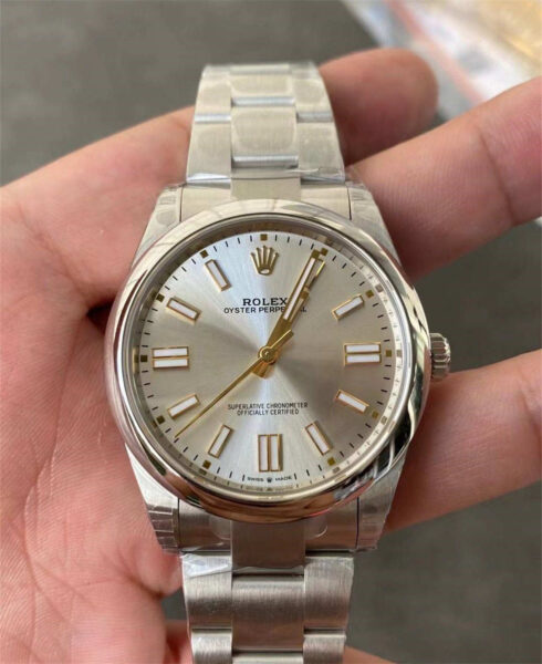 Rolex Oyster Perpetual M124300-0001 VS Factory Silver Dial 41mm Super Clone