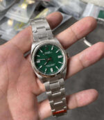 Rolex Oyster Perpetual M126000-0005 VS Factory Green Dial 36mm Top Clone - Image 4