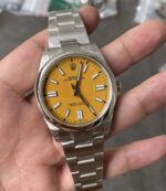 Rolex Oyster Perpetual M124300-0004 Yellow Dial 41mm VS Factory 1:1 Super Clone - Image 2