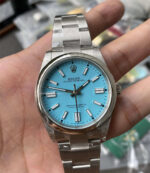 Rolex Oyster Perpetual M124300-0006 41mm Tiffany Blue Dial VS Factory Super Clone
