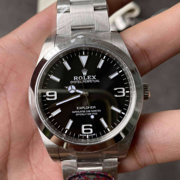 Rolex Explorer 214270 Clean Factory Black Dial 39mm Top Clone