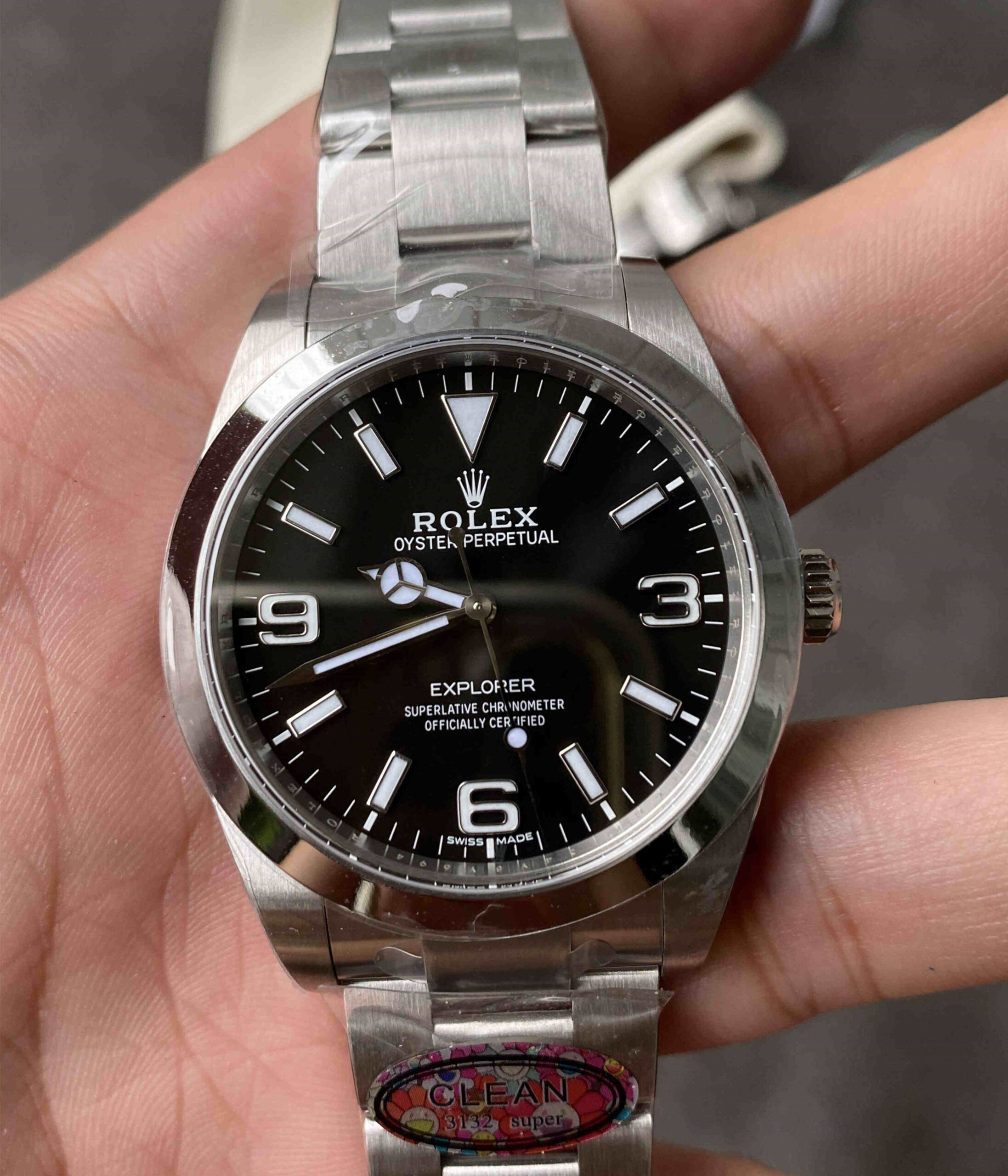 6-230ZQ45354E0-scaled-1 Rolex Explorer 214270 Clean Factory Black Dial 39mm Top Clone - Image 1