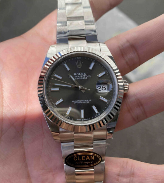 Rolex Datejust 126334-0013 41mm Grey Dial Clean Factory Top Clone