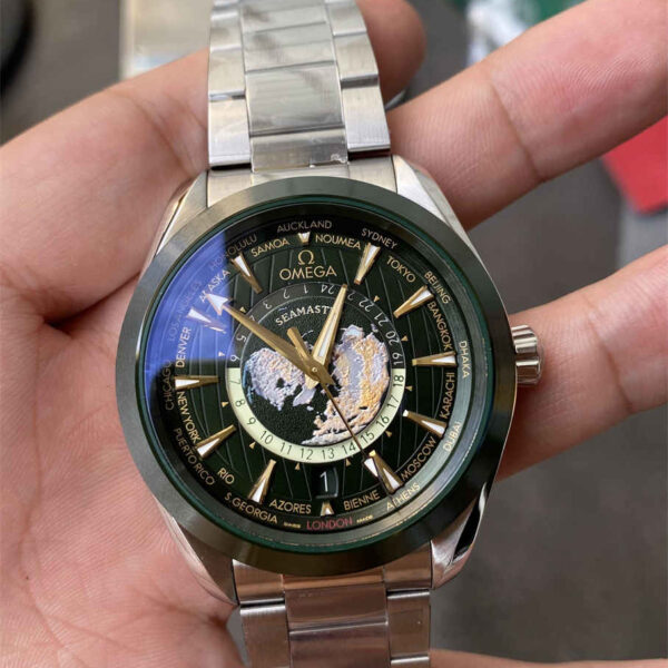 Omega Aqua Terra Green Dial VS Factory Top Clone