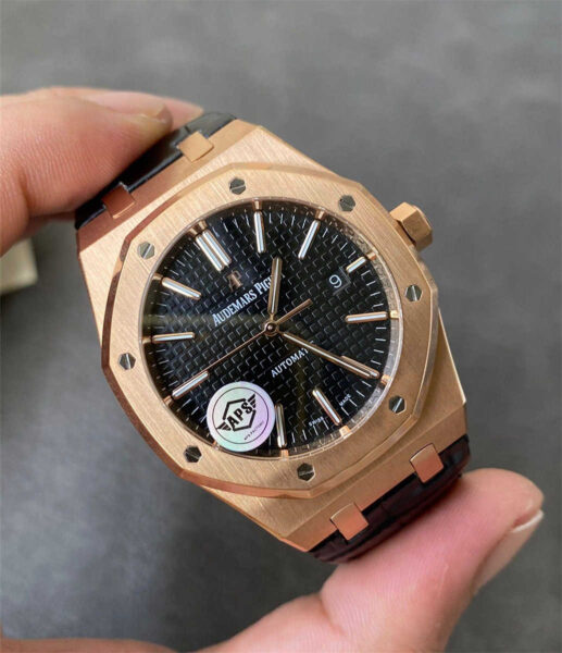 Audemars Piguet Royal Oak 15400 41mm Rose Gold Dial APS Factory Super Clone