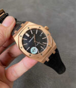 Audemars Piguet Royal Oak 15400 41mm Rose Gold Dial APS Factory Super Clone - Image 6