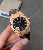 Audemars Piguet Royal Oak 15400 41mm Rose Gold Dial APS Factory Super Clone - Image 4