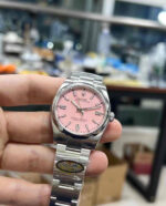 Clean Factory 126000 Pink Dial - 36mm OP Super Clone - Image 6