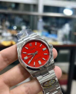 Clean Factory 124300 Red Dial - 41mm OP Super Clone - Image 6