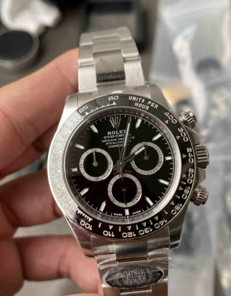 Clean Factory Rolex Daytona 4131 Black Dial 1:1 Super Clone