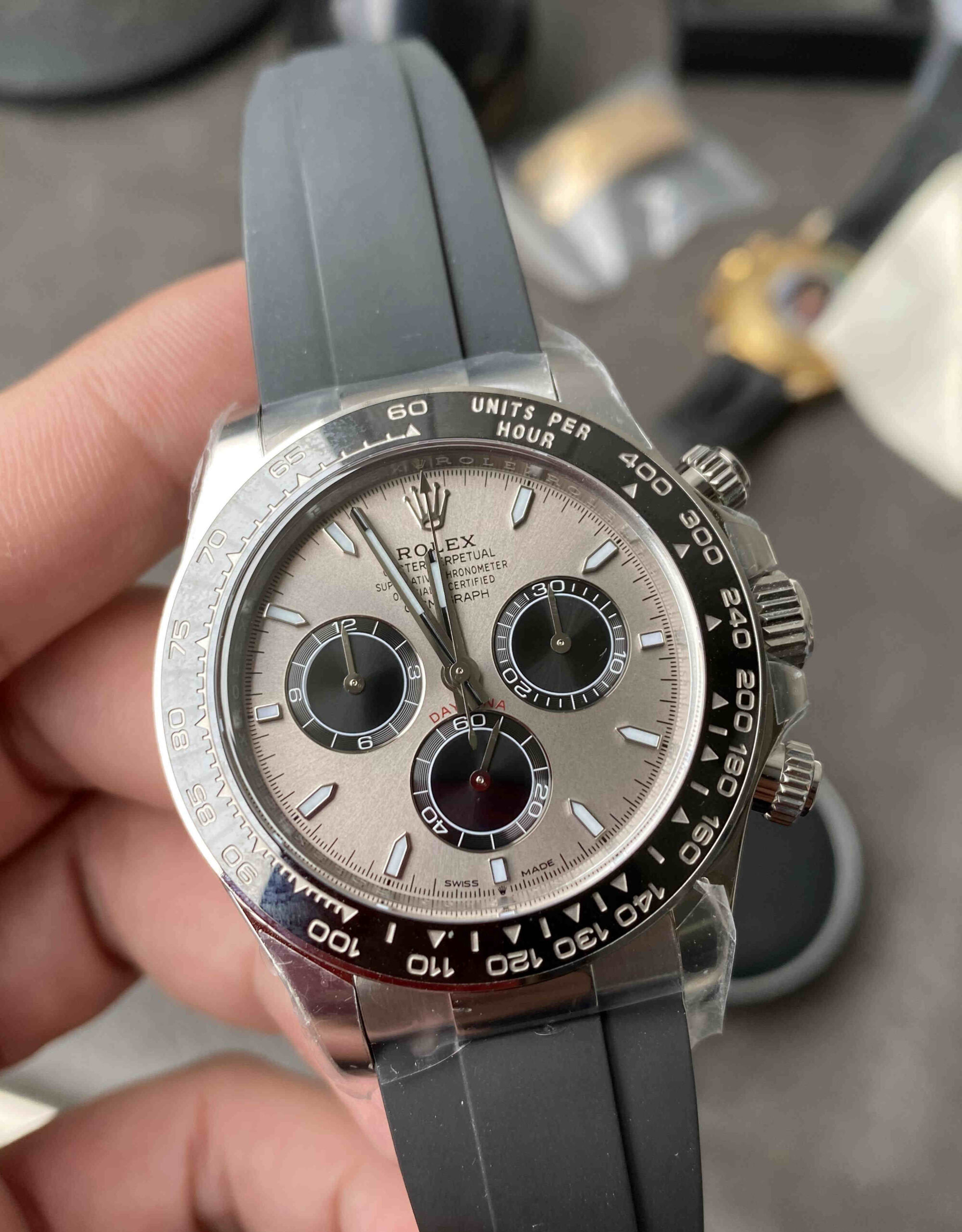 6-24030402314WE-scaled-1 Rolex Daytona 126519 Clean Factory Grey Dial Super Clone - Image 1