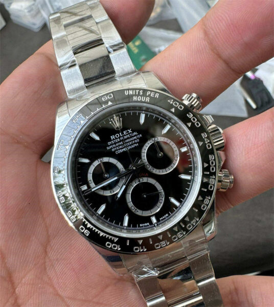 Rolex Daytona 126500 VS Factory Black Dial Top Clone