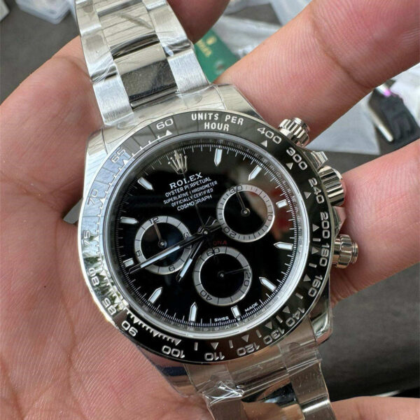 Rolex Daytona 126500 VS Factory Black Dial Top Clone
