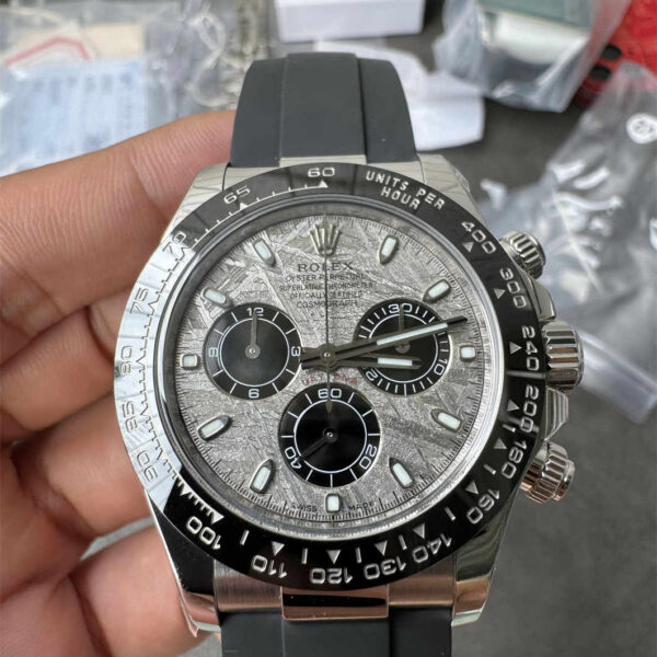 Rolex Daytona 4130 Clean Factory 40mm Meteorite Dial Super Clone