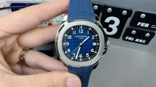 Patek Philippe Aquanaut 5168G 3K Factory Blue Dial 40.8mm Top Clone