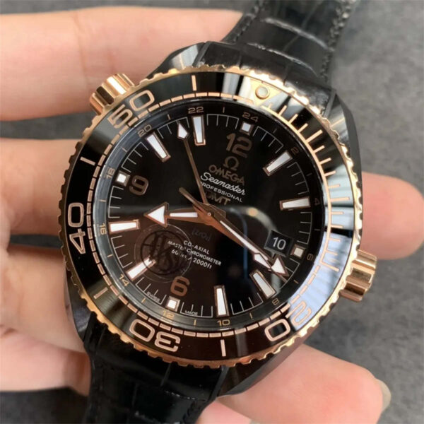Omega Seamaster ZrO2 ceramic Dial 45.5mm VS Factory