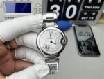 Cartier Ballon Bleu AF Factory 33mm Silver Dial Super Clone
