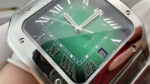 Cartier Santos 9015 39.8mm Green Dial BV Factory Top Clone - Image 9