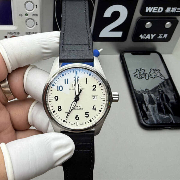 IWC Pilot 2892 White Dial 40mm 1:1 Super Clone