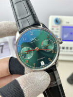 IWC Portugieser ZF Factory Green Dial 42.3mm Super Clone - Image 3