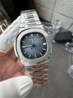 Patek Philippe Nautilus 5711 40mm Blue Dial DDF Factory Top Clone - Image 3