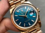 Rolex Day-Date QF Factory 36mm Ice Blue Dial Top Clone - Image 9