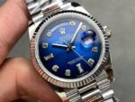 Rolex Day-Date m128239-0023 QF Factory Blue Dial 36mm Top Clone - Image 8