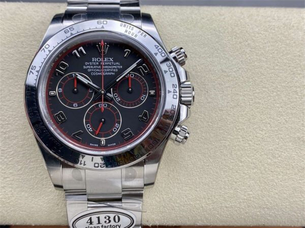 Rolex Daytona 116509 40mm Black Dial Clean Factory Super Clone