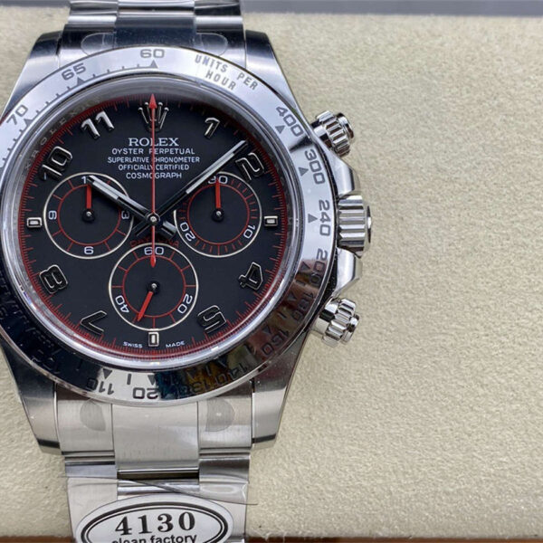 Rolex Daytona 116509 40mm Black Dial Clean Factory Super Clone