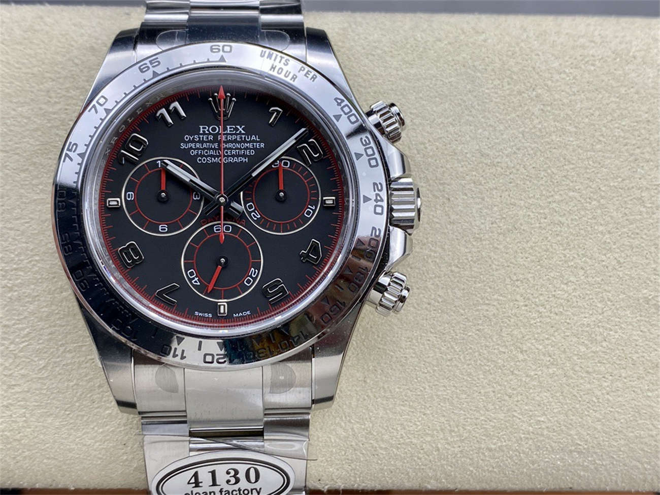IMG_1031 Rolex Daytona 116509 40mm Black Dial Clean Factory Super Clone - Image 1