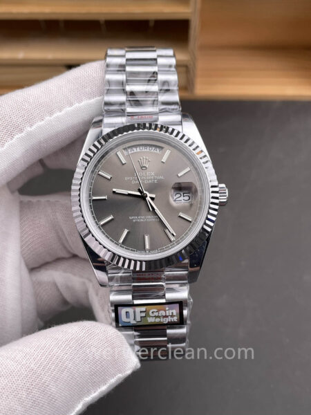 Rolex Day-Date m228239-0060 QF Factory Slate Grey Dial 40mm Top Clone