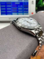 Rolex Datejust 41mm White Dial Clean Factory Top Clone - Image 4