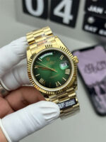 Rolex Day-Date 228238-0069 40mm Green Dial QF Factory Super Clone - Image 2
