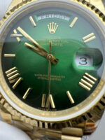 Rolex Day-Date 228238-0069 40mm Green Dial QF Factory Super Clone - Image 3