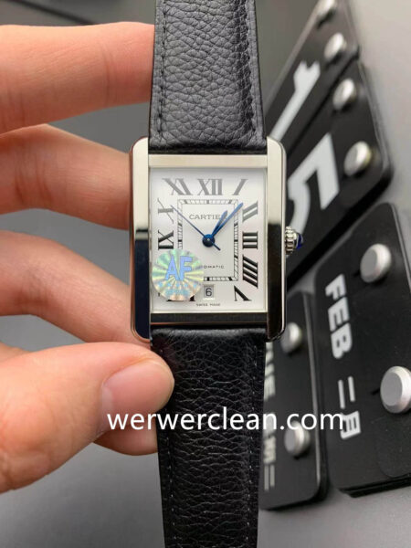 Cartier Tank AF Factory Black Dial Super Clone
