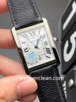 Cartier Tank AF Factory Black Dial Super Clone - Image 3
