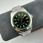 Rolex Milgauss 116400GV Green Glass 40mm Black Dial Top Clone - Image 2