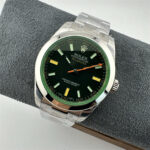 Rolex Milgauss 116400GV Green Glass 40mm Black Dial Top Clone - Image 3