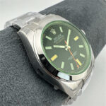 Rolex Milgauss 116400GV Green Glass 40mm Black Dial Top Clone - Image 6