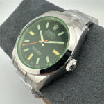 Rolex Milgauss 116400GV Green Glass 40mm Black Dial Top Clone - Image 7