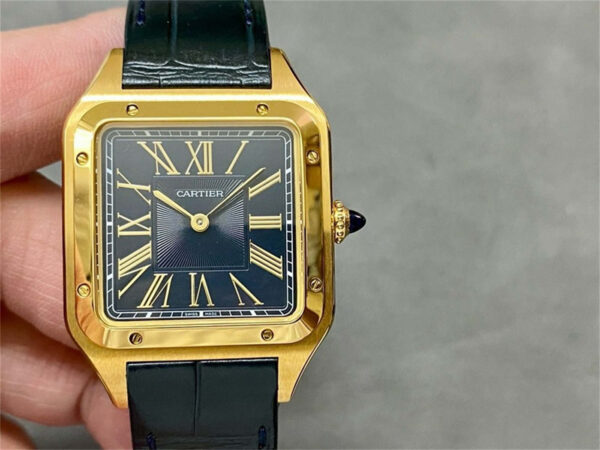 Cartier Santos Black Dial F1 Factory Top Clone
