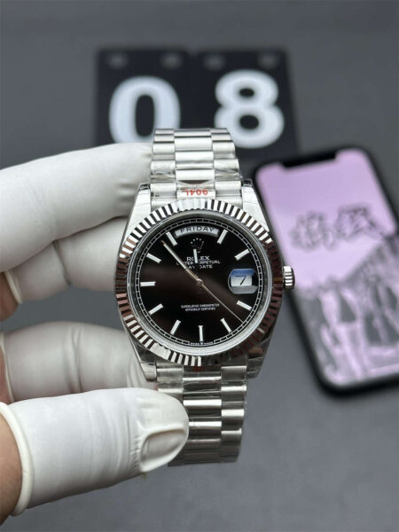 VS Factory Rolex Day-Date 228239-0004 Black Dial