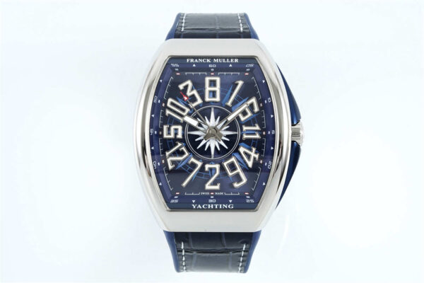 Franck Muller Vanguard 2824 Blue Dial Super Clone