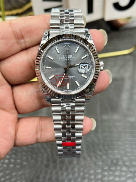 VS Factory Rolex Datejust 3235 Gray Dial 1:1 Super Clone