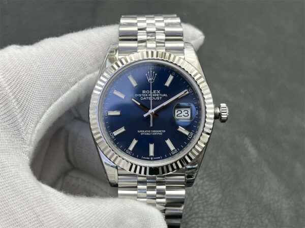 Rolex Datejust 126334-0002 41mm Blue Dial VS Factory Super Clone