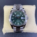 Rolex Datejust 126334-0030 Green Dial 41mm Clean Factory