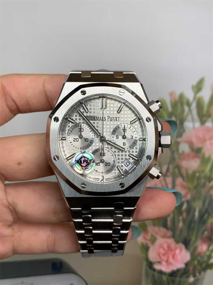 fd069c5cf0996f65980533c2349dc603 Audemars Piguet Royal Oak Offshore 26240ST Silver Dial 41mm APS Factory 1:1 Super Clone - Image 1